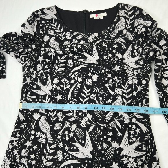 Boden Winifred Pattern Sweater Dress Mystical Jacquard Knit US 8 R - Picture 8 of 16